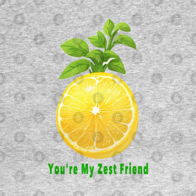 You'r my zest my friend by Shreedigital 